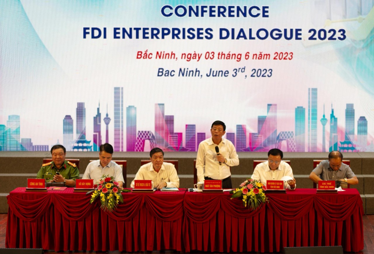 Hội nghị Đối thoại doanh nghiệp FDI năm 2023.