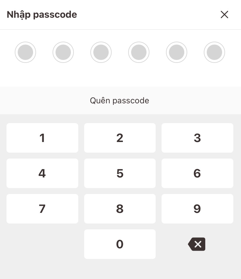 Hướng dẫn cách đổi mật khẩu, passcode VNeID