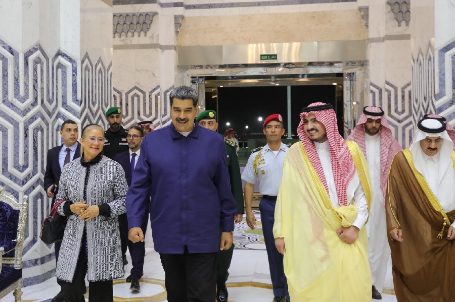 Tổng thống Venezuela Maduro thăm một quốc gia 'anh em' ở Trung Đông. (Nguồn: Twitter)