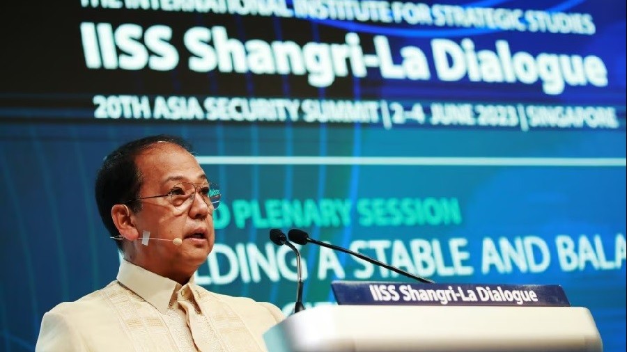 Đối thoại Shangri-La: Philippines kêu gọi quốc tế ủng hộ phán quyết về Biển Đông 2016 của Tòa Trọng tài