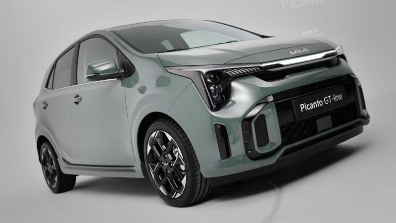 Lộ diện hình ảnh Kia Morning 2024