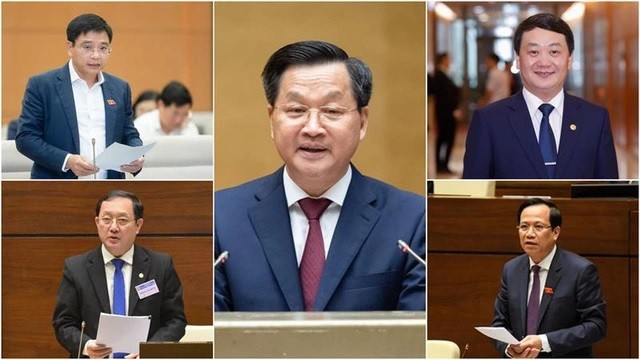 Phó Thủ tướng Chính phủ Lê Minh Khái và 4 Bộ trưởng sẽ trả lời chất vấn tại kỳ họp thứ 5, Quốc hội khóa XV