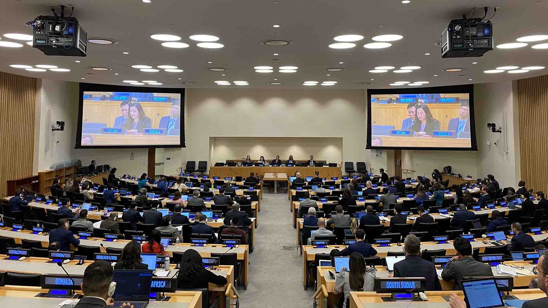 Phiên họp lần thứ 4 của Nhóm công tác về xây dựng khuôn khổ toàn cầu về quản lý đạn dược đã diễn ra với sự tham gia của đại diện 193 quốc gia thành viên Liên hợp quốc và nhiều tổ chức quốc tế liên quan.