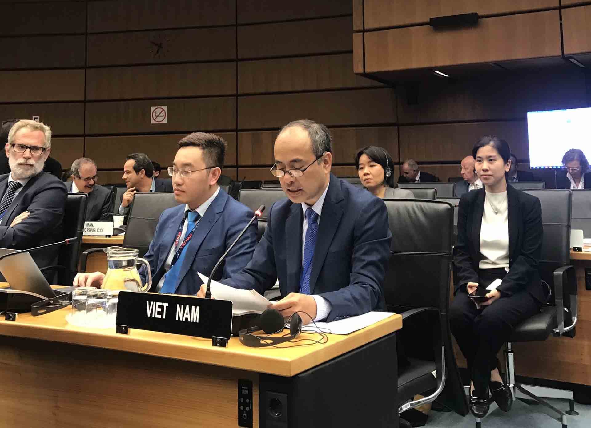 Việt Nam tham gia cuộc họp Hội đồng Thống đốc Cơ quan Năng lượng nguyên tử quốc tế