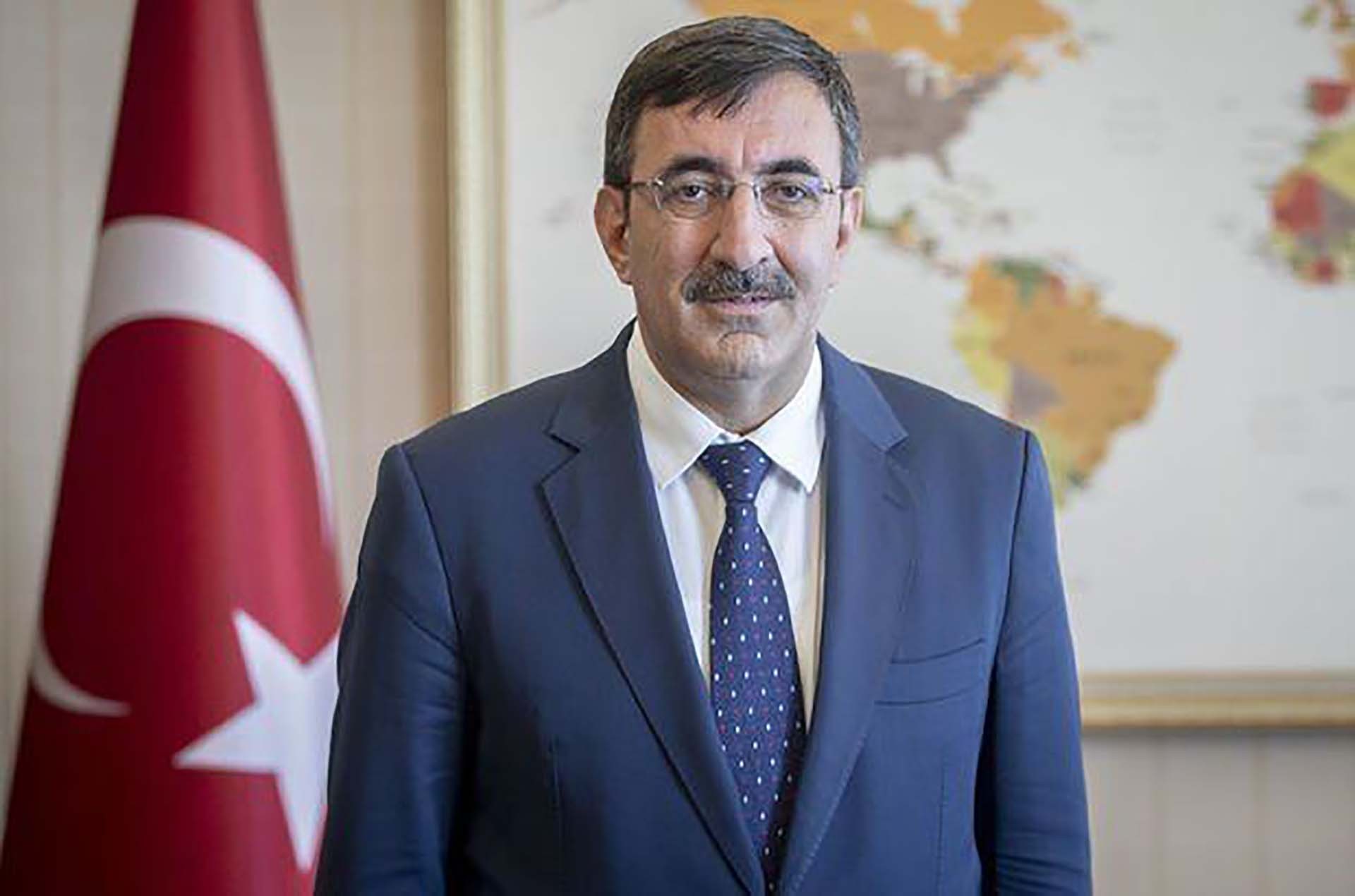 Phó Tổng thống nước Cộng hòa Thổ Nhĩ Kỳ Cevdet Yilmaz. (Nguồn: trend.az)