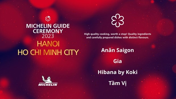 Michelin Guide honours 103 restaurants in Vietnam | Culture - Sports  | Vietnam+ (VietnamPlus)