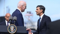 Thủ tướng Anh đến Mỹ gặp Tổng thống Biden: Xung đột Ukraine được đặt lên hàng đầu