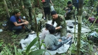 Bốn em nhỏ sống sót thần kỳ sau vụ máy bay rơi ở Colombia