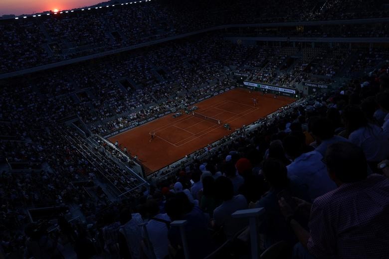 Những hình ảnh đẹp nhất tại giải quần vợt Pháp mở rộng