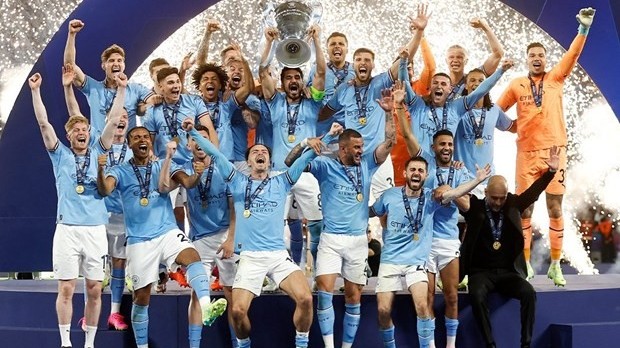 Manchester City lần đầu vô địch Champions League, hoàn tất 'cú ăn ba'