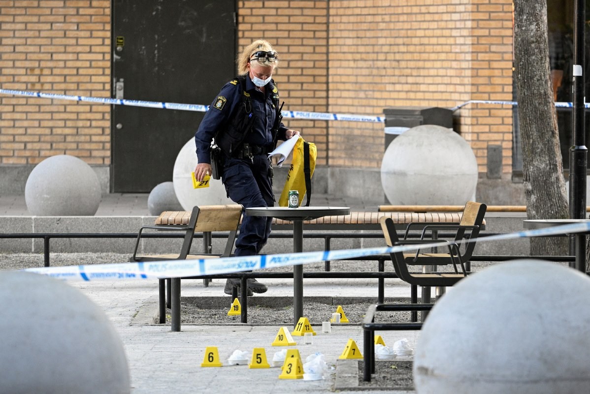 Nổ súng tại Thụy Điển làm 4 người thương vong