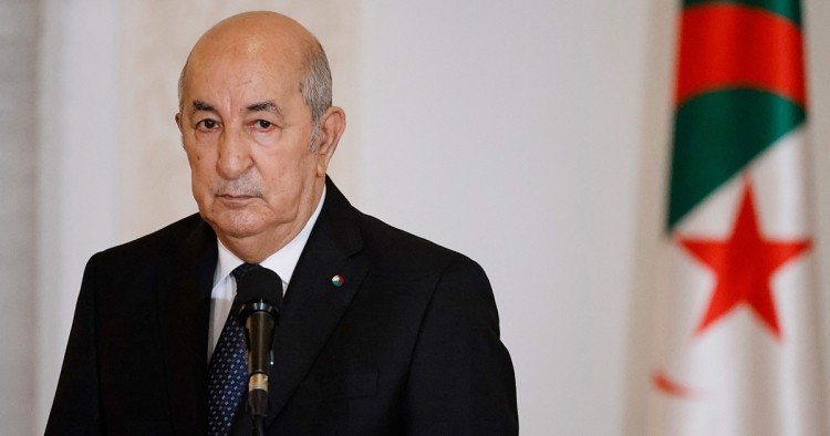 Tổng thống Algeria Abdelmadjid Tebboune. (Nguồn: MEI)