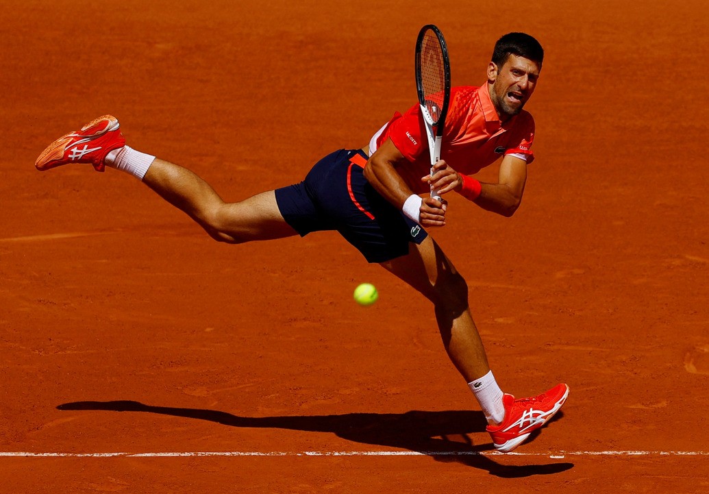 Luôn là một Djokovic rất khác ở mỗi giải đấu Grand Slam. (Nguồn: Reuters)