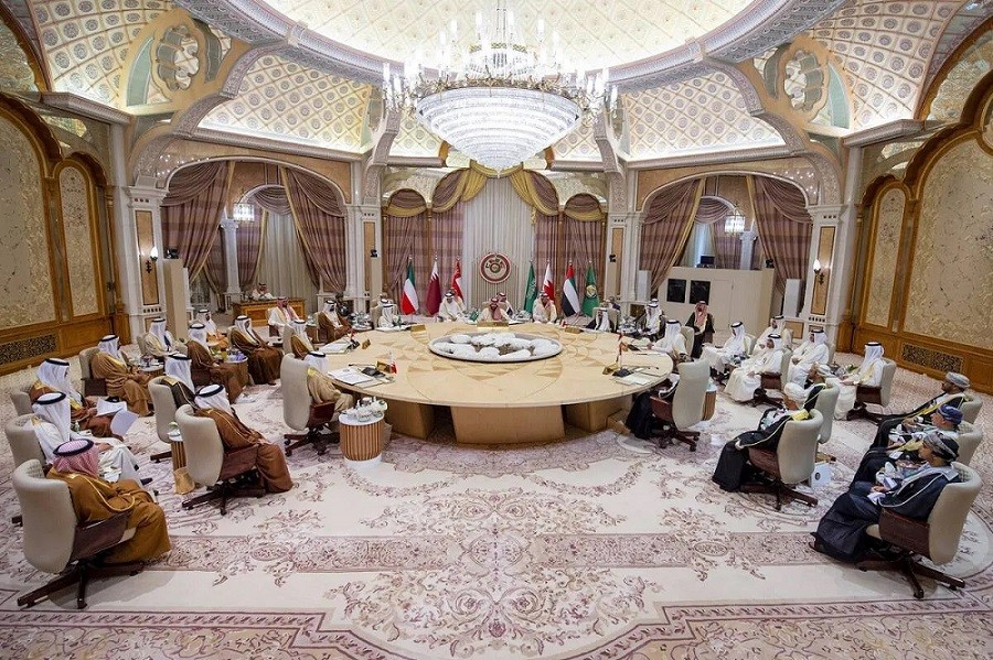 (06.12) Một buổi họp của Hội đồng Hợp tác Vùng Vịnh (GCC) tại Riyadh, Saudi Arabia tháng 3/2023. (Nguồn: Anadolu)