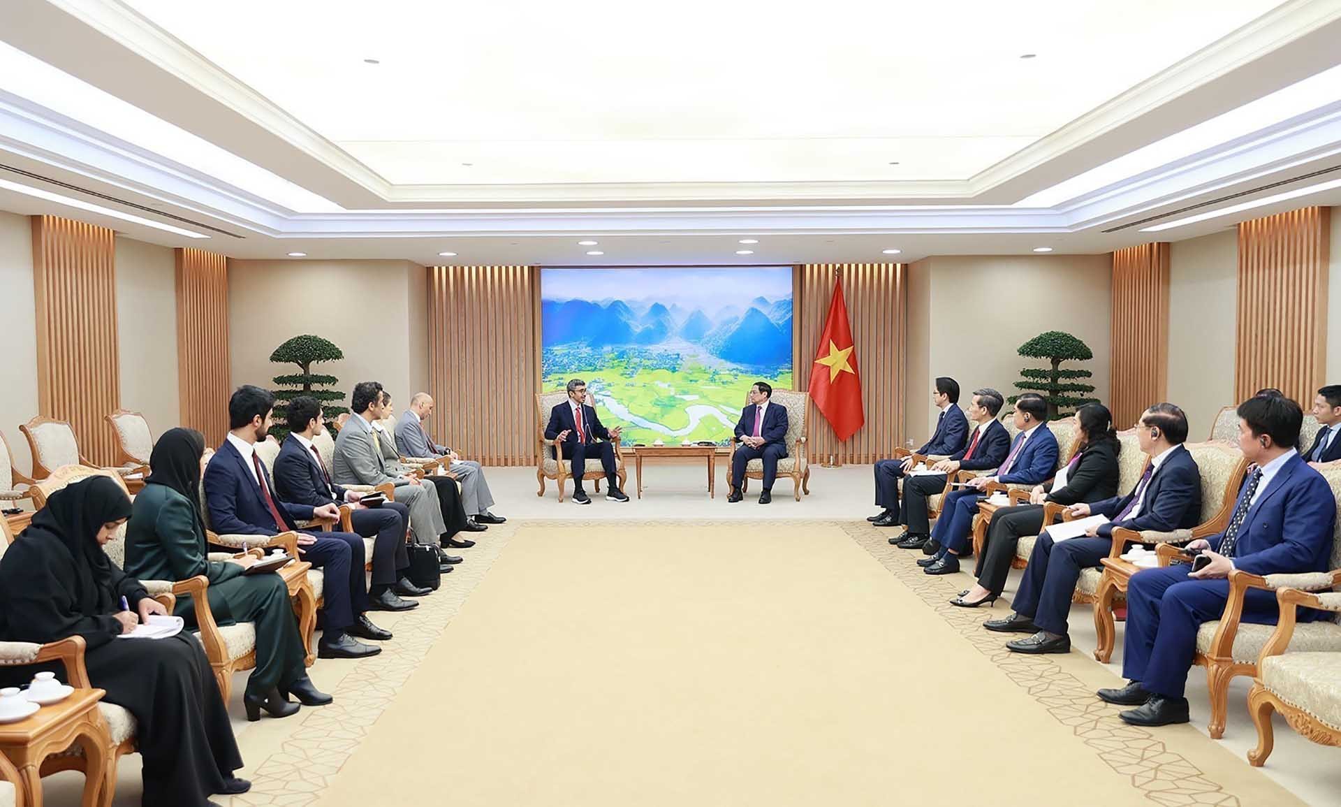 Thủ tướng Phạm Minh Chính: Việt Nam-UAE cần hoàn tất đàm phán CEPA trong thời gian sớm nhất Thủ tướng Phạm Minh Chính: Việt Nam-UAE cần hoàn tất đàm phán CEPA trong thời gian sớm nhất