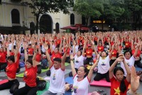Không khí Ngày quốc tế Yoga 2023 trên khắp Việt Nam