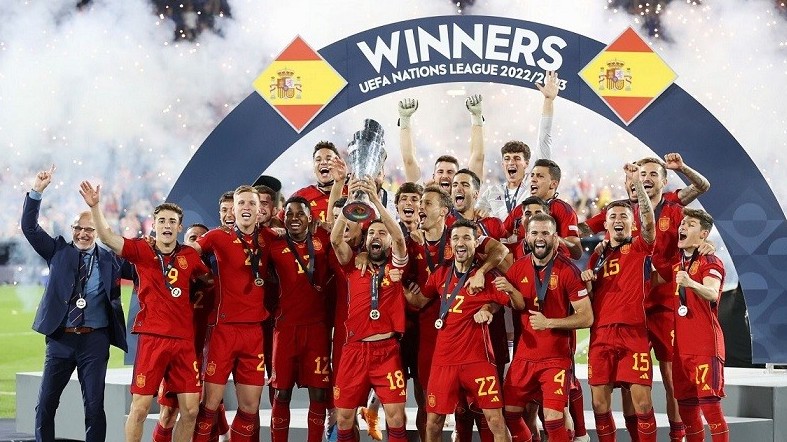 Nations League: Đội tuyển Tây Ban Nha lần đầu lên ngôi vô địch, Italy giành vị trí thứ 3