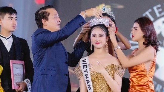 Nguyễn Trang Nguyệt Minh đăng quang Miss Teen Grand International 2023