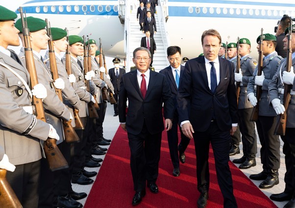Trung Quốc sẽ 'trao đổi thẳng thắn và thực chất' với Đức