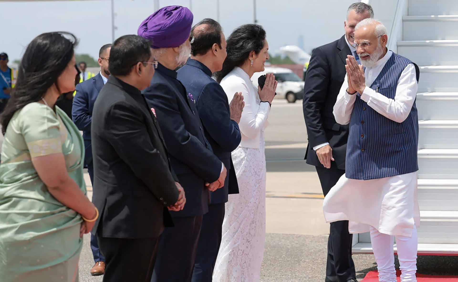 Thủ tướng Ấn Độ Narendra Modi tại Hoa Kỳ, Đây là chuyến thăm cấp nhà nước đầu tiên của Thủ tướng Modi tới Hoa Kỳ. (Nguồn: ndtv)