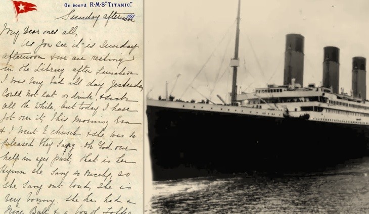 Uruguay: Bán đấu giá bức thư trên tàu Titanic
