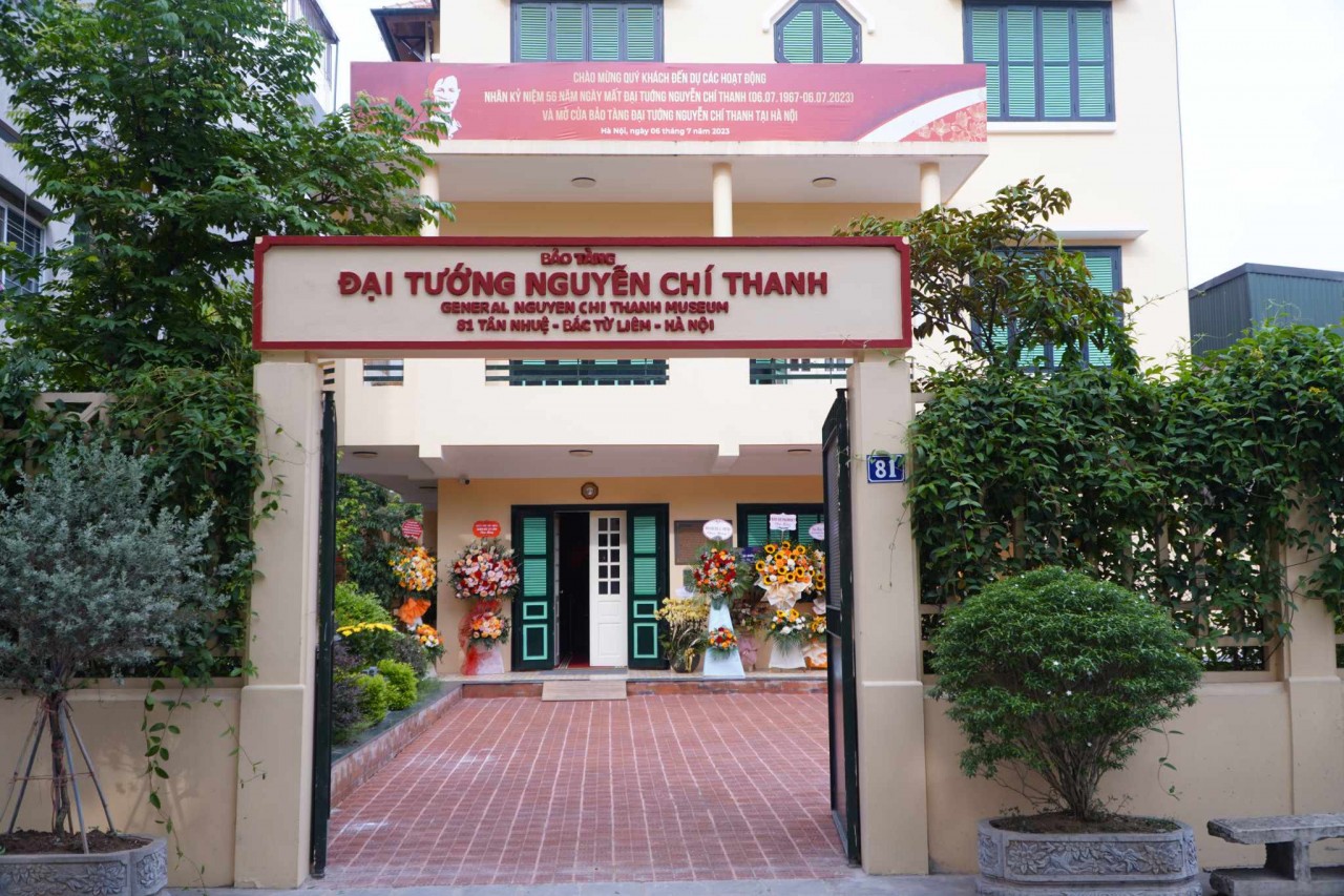 Chiều ngày 22/6, Bảo tàng Đại tướng Nguyễn Chí Thanh tọa lạc tại số 81 Tân Nhuệ, phường Thuỵ Phương, quận Bắc Từ Liêm, Hà Nội chính thức mở cửa đón khách tham quan thử nghiệm. 