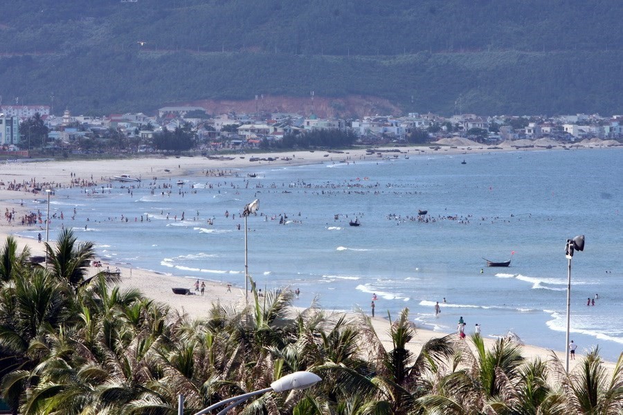 My Khe beach in the central province of Da Nang (Photo: VNA)