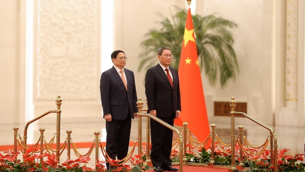 Vietnam, China issue joint press release