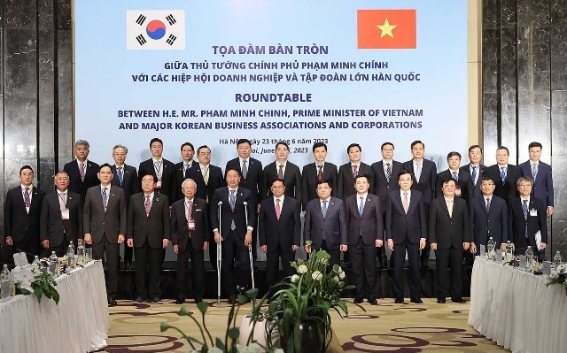 PM Pham Minh Chinh, RoK President attend Vietnam-RoK Business Forum