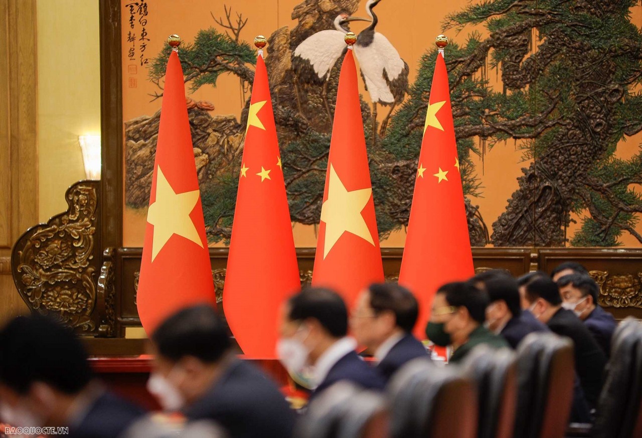 Chinese leader hosts welcome ceremony for Prime Minister Pham Minh Chinh in Beijing Chinese leader hosts welcome ceremony for Prime Minister Pham Minh Chinh in Beijing