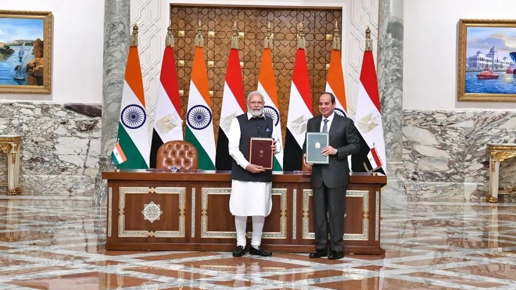 Ấn Độ và Ai Cập chính thức trở thành Đối tác chiến lược, đánh dấu cột mốc 75 năm thiết lập quan hệ ngoại giao