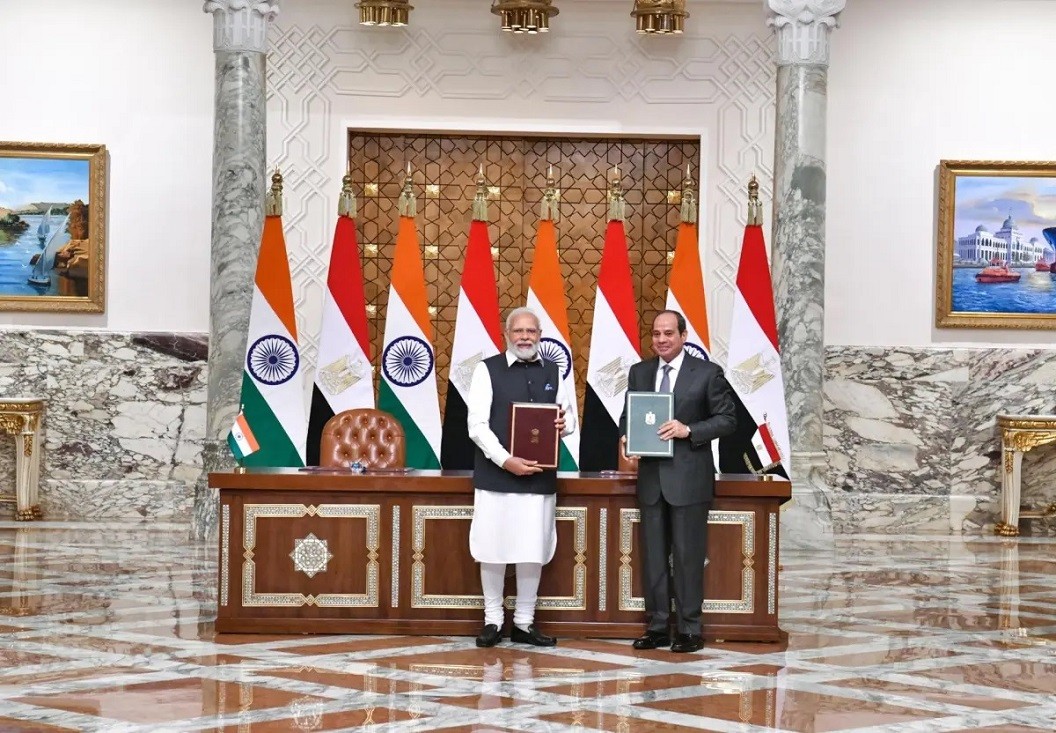 Ai Cập và Ấn Độ nâng cấp quan hệ lên tầm “Đối tác chiến lược”