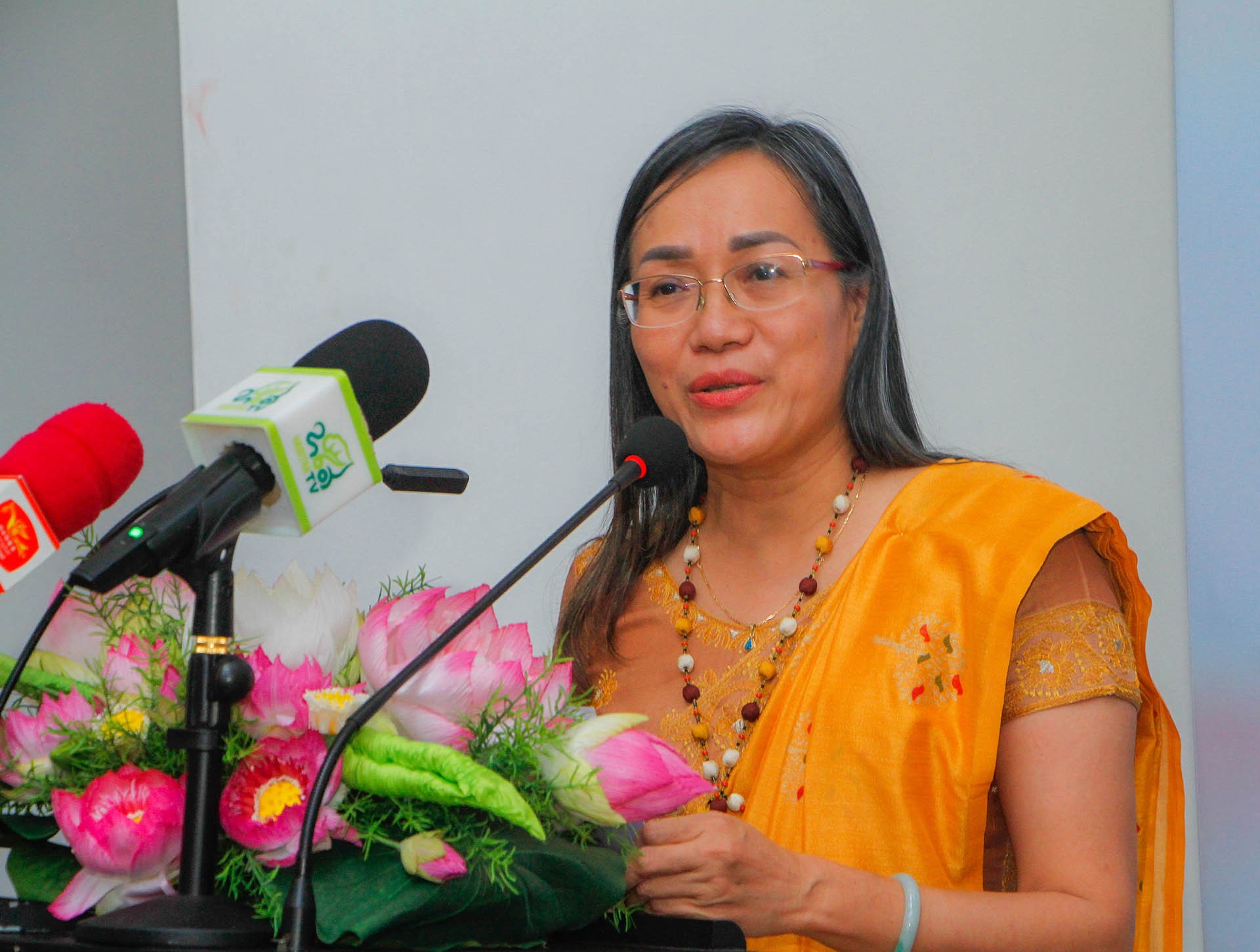 Đại sứ Hồ Thị Thanh Trúc phát biểu tại sự kiện.