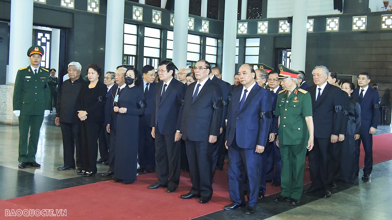 State-level funeral held for former Deputy Prime Minister Vu Khoan State-level funeral held for former Deputy Prime Minister Vu Khoan
