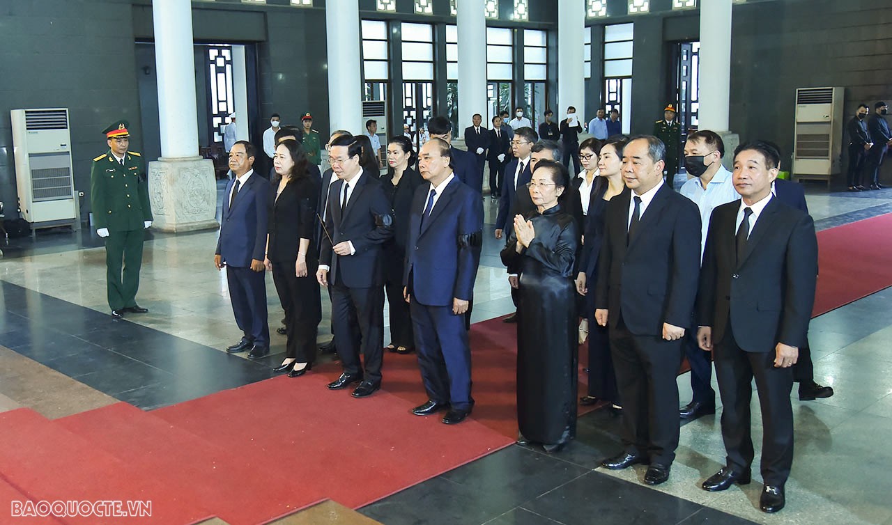State-level funeral held for former Deputy Prime Minister Vu Khoan State-level funeral held for former Deputy Prime Minister Vu Khoan