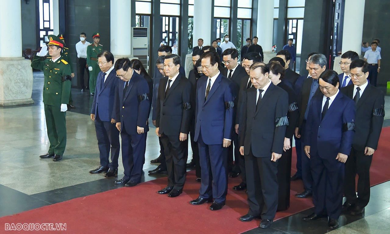 Tổ chức trọng thể Lễ tang cấp Nhà nước nguyên Phó Thủ tướng Chính phủ Vũ Khoan