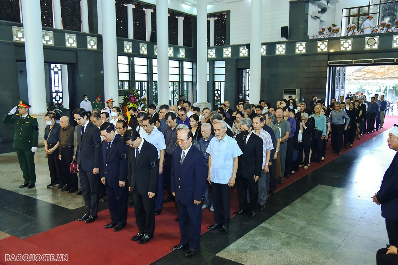 State-level funeral held for former Deputy Prime Minister Vu Khoan