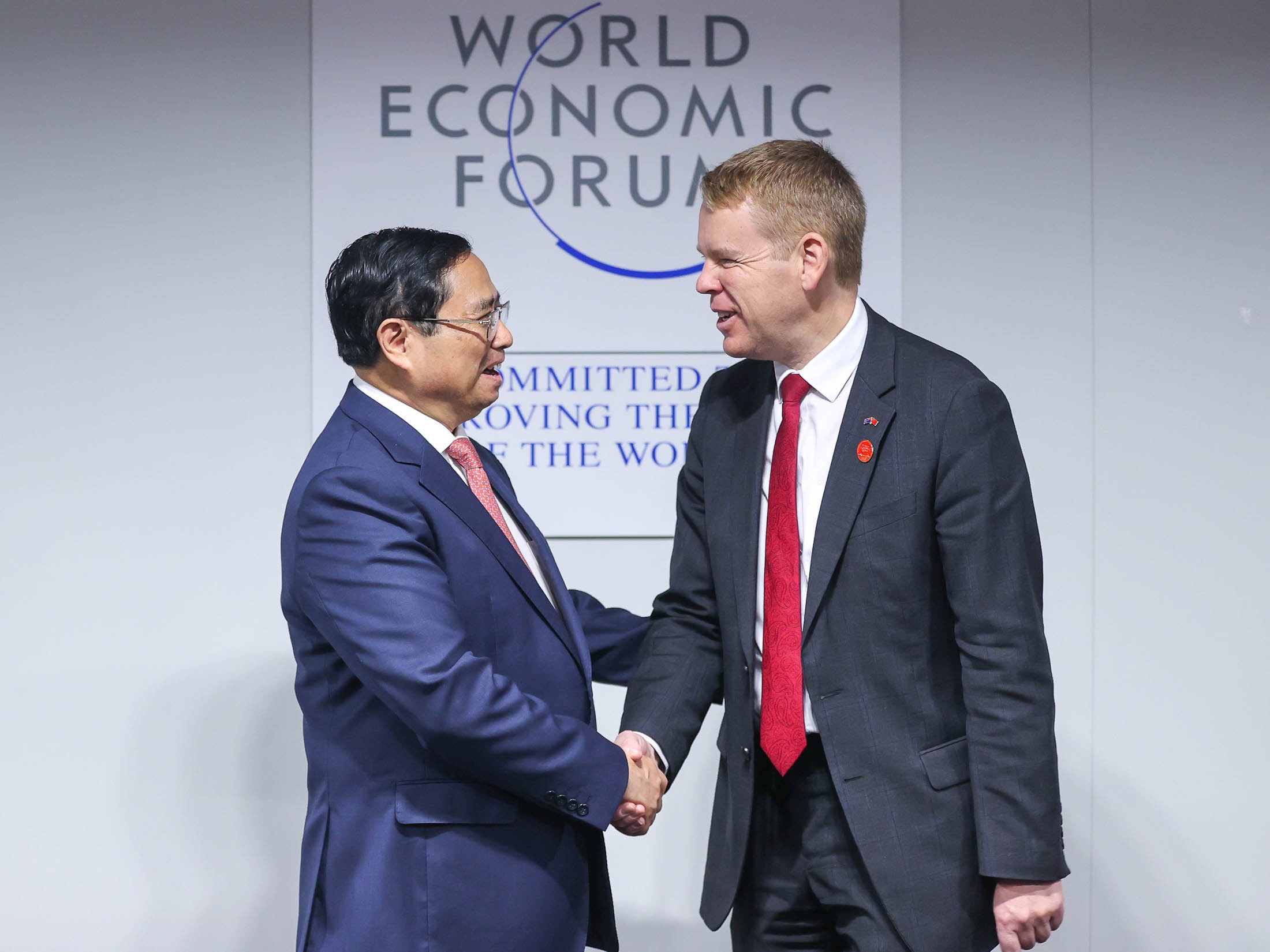 Prime Minister Pham Minh Chinh meets Prime Minister of New Zealand Chris Hipkins