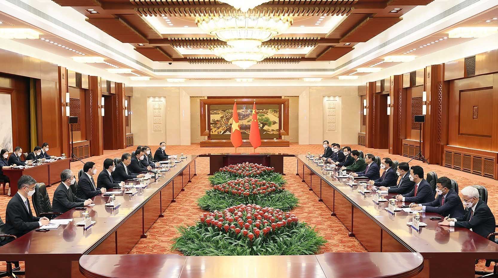 Prime Minister meets Chairman of Chinese legislature Zhao Leji in Beijing