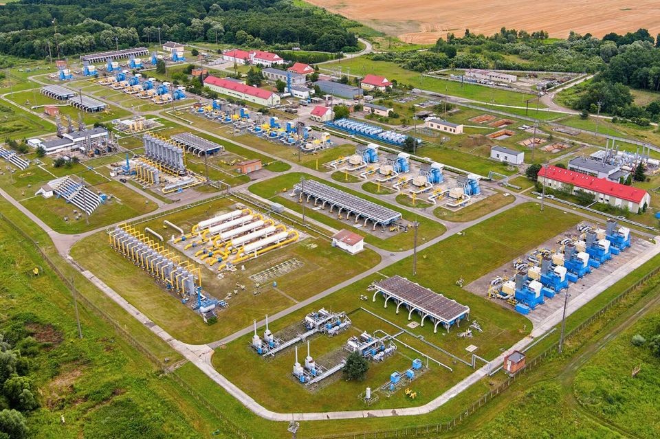 Cơ sở lưu trữ khí đốt Bilche-Volytsko-Uherske ở Ukraine có công suất cao gấp 4 lần so với cơ sở trữ khí đốt lớn nhất ở Đức. Ảnh: Ukrtransgaz
