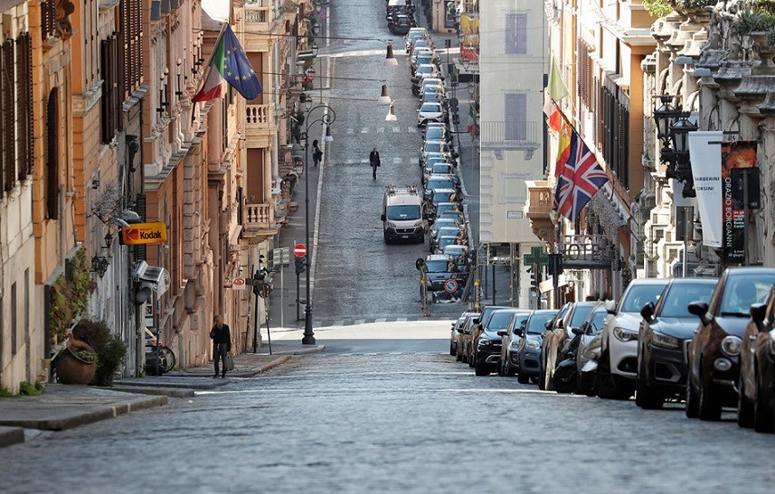Đường phố Rome, Italy. (Ảnh: Reuters)