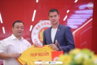 Filip Nguyễn chia sẻ cảm xúc sau khi ký hợp đồng vơi CLB Công an Hà Nội