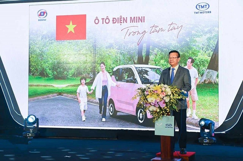 TMT Motors đã chính thức mở bán mẫu ô tô điện Wuling HongGuang Mini EV 2023.