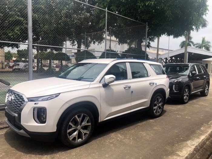 Hyundai Palisade từng được đưa về Việt Nam để thăm dò thị trường vào năm 2019.