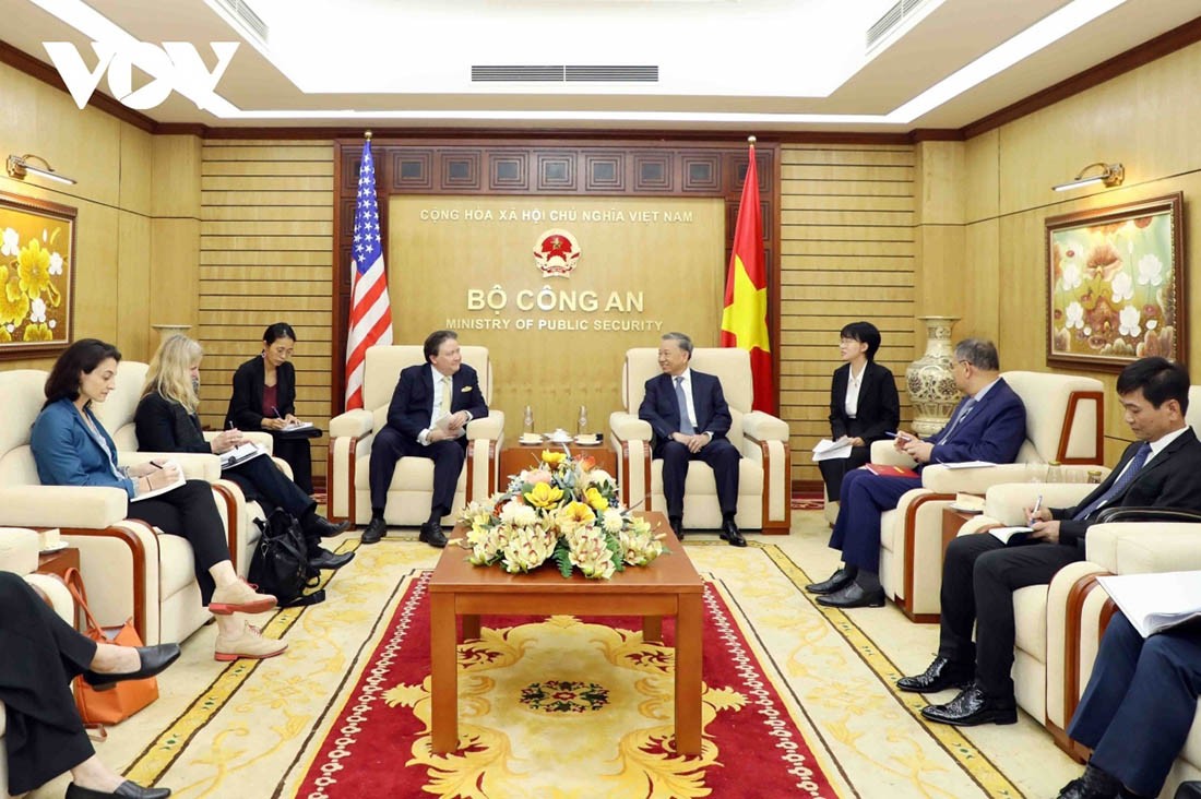 Minister of Public Security applauds Vietnam-US co-operation in cybersecurity