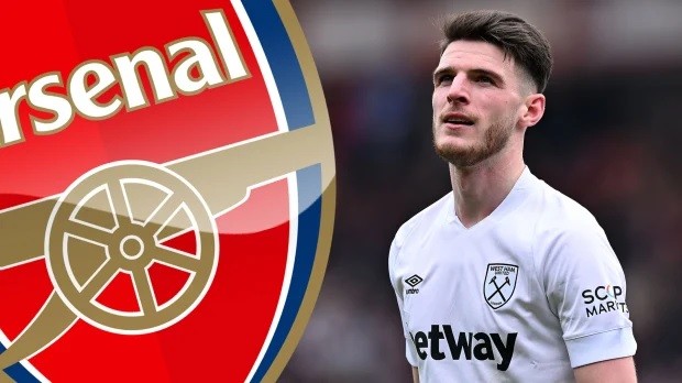 Arsenal đạt thỏa thuận mua Declan Rice với giá 100 triệu Bảng