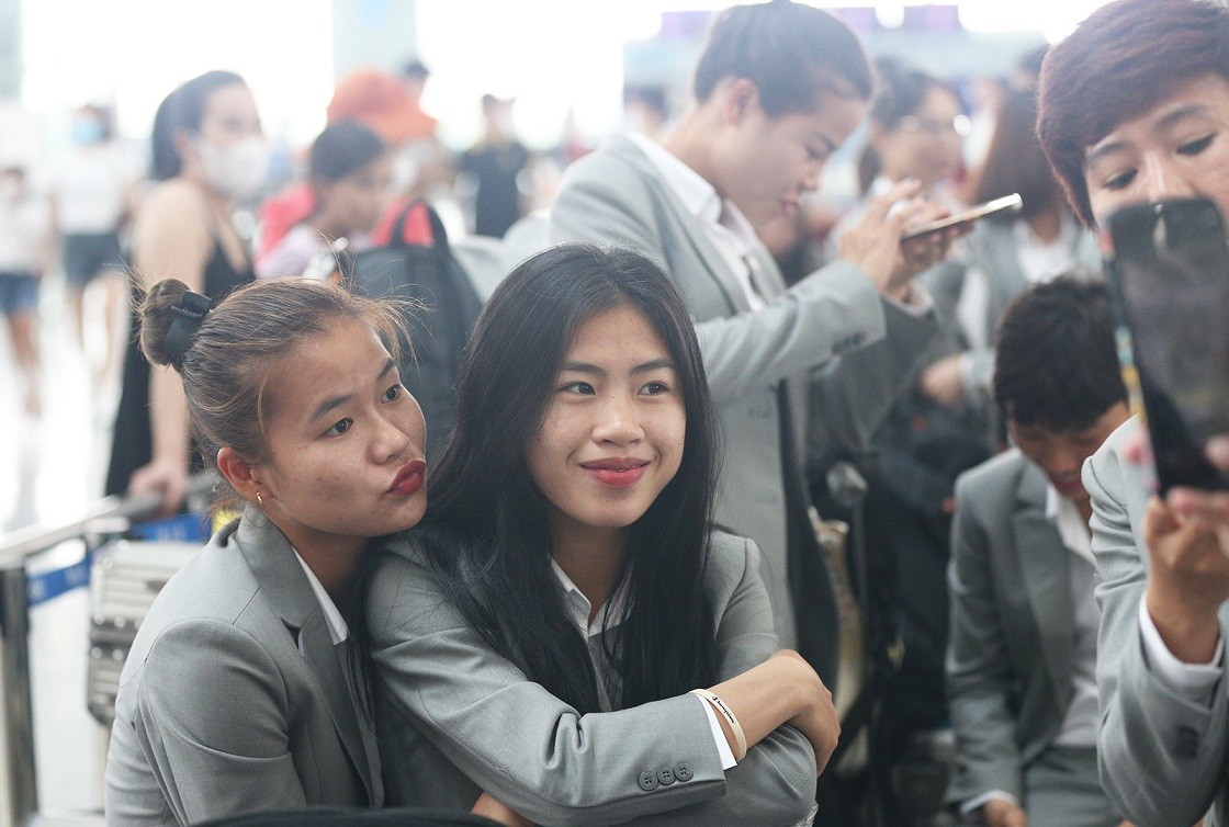 Những hình ảnh đội tuyển nữ Việt Nam