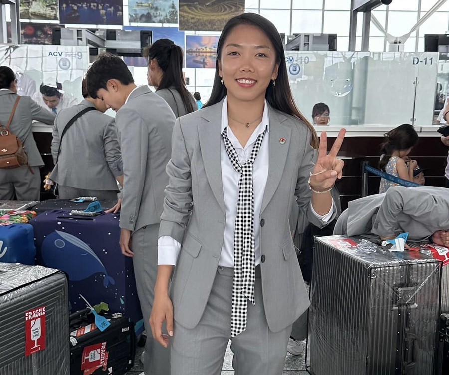 World Cup nữ 2023: Huỳnh Như mang theo khăn rằn để mong may mắn đến với tuyển nữ Việt Nam
