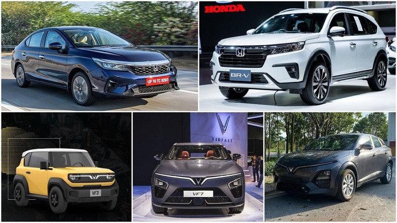 5 mẫu xe mới ra mắt thị trường Việt Nam đầu tháng 7.