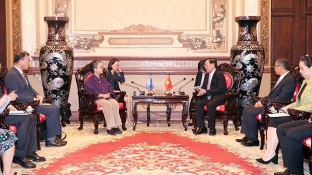 HCM City leader welcomes UN Under-Secretary-General